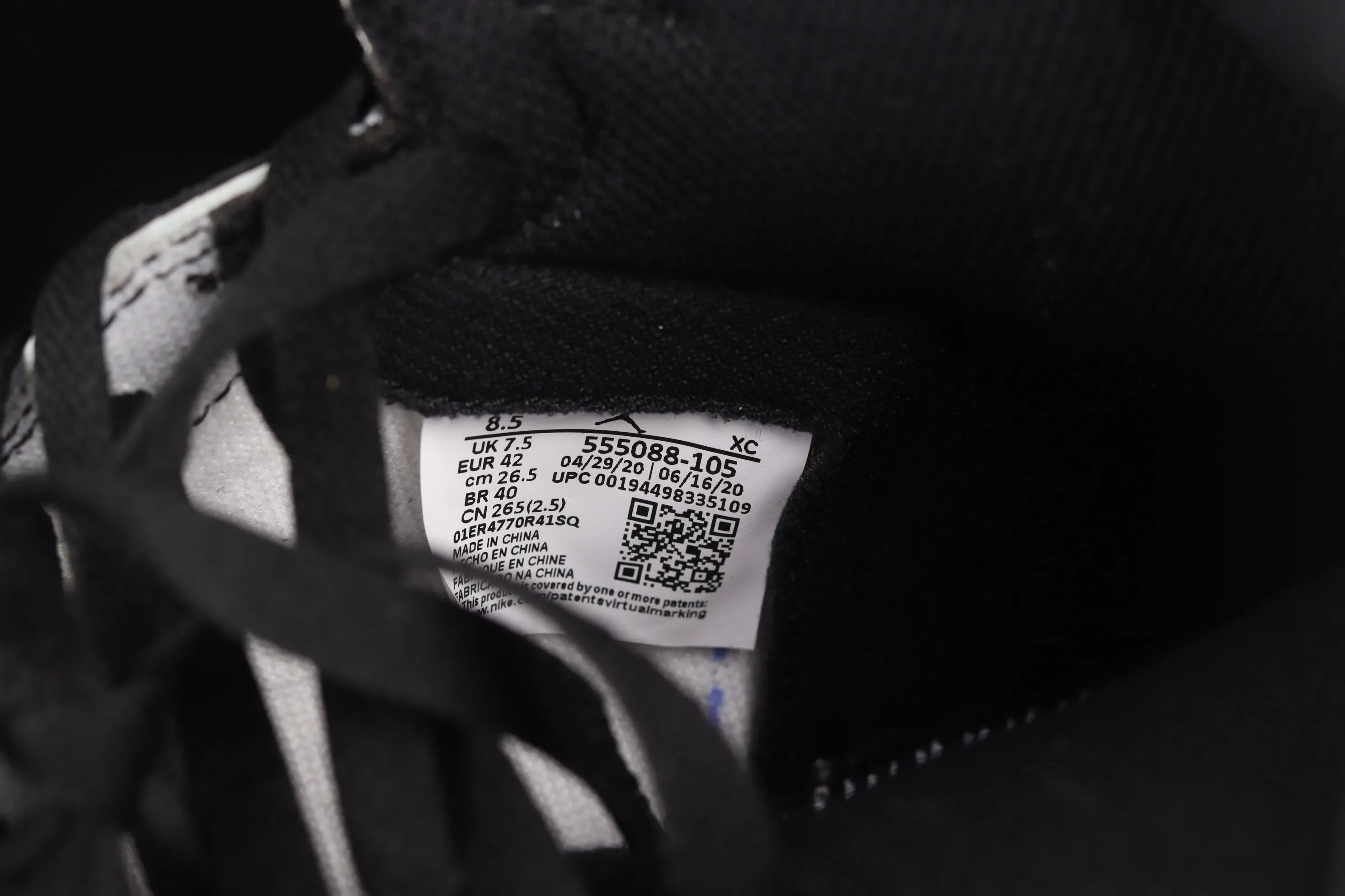 All categories Air Jordan Jordan series basketball shoes Air Jordan 1 High Foreign trade version Air Jordan 1 High OG "Dark Mocha" AJ1 Joe 1 small barb 555088-105